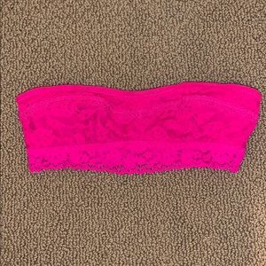 Hot pink bandeau